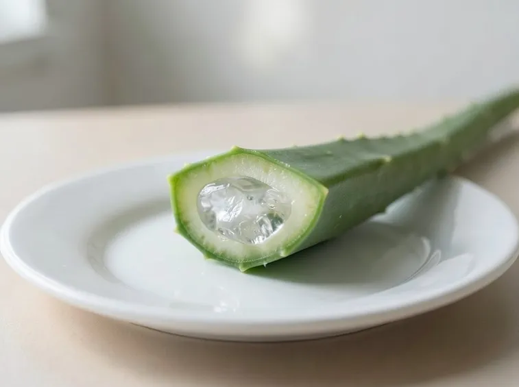 gel foglia aloe
