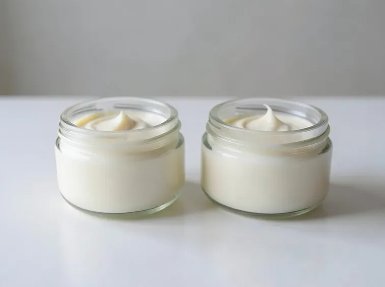 Crema viso fatta in casa per uomo