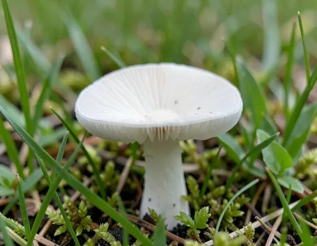 Un esemplare di calocybe gambosa o maggiolino