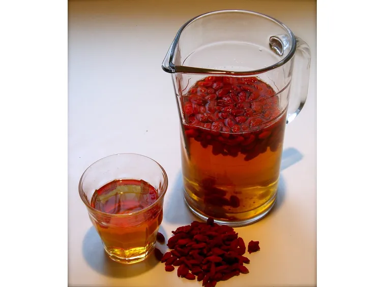 Infuso di bacche di goji