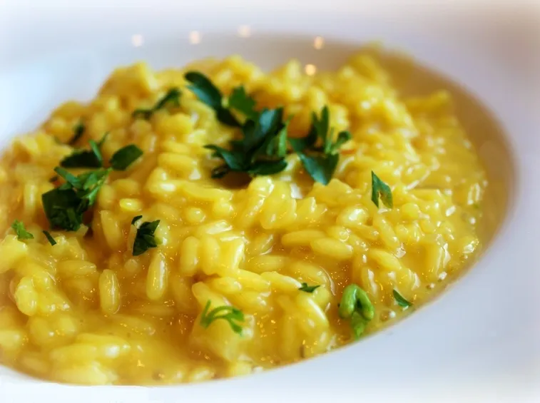 Risotto a base di zafferano
