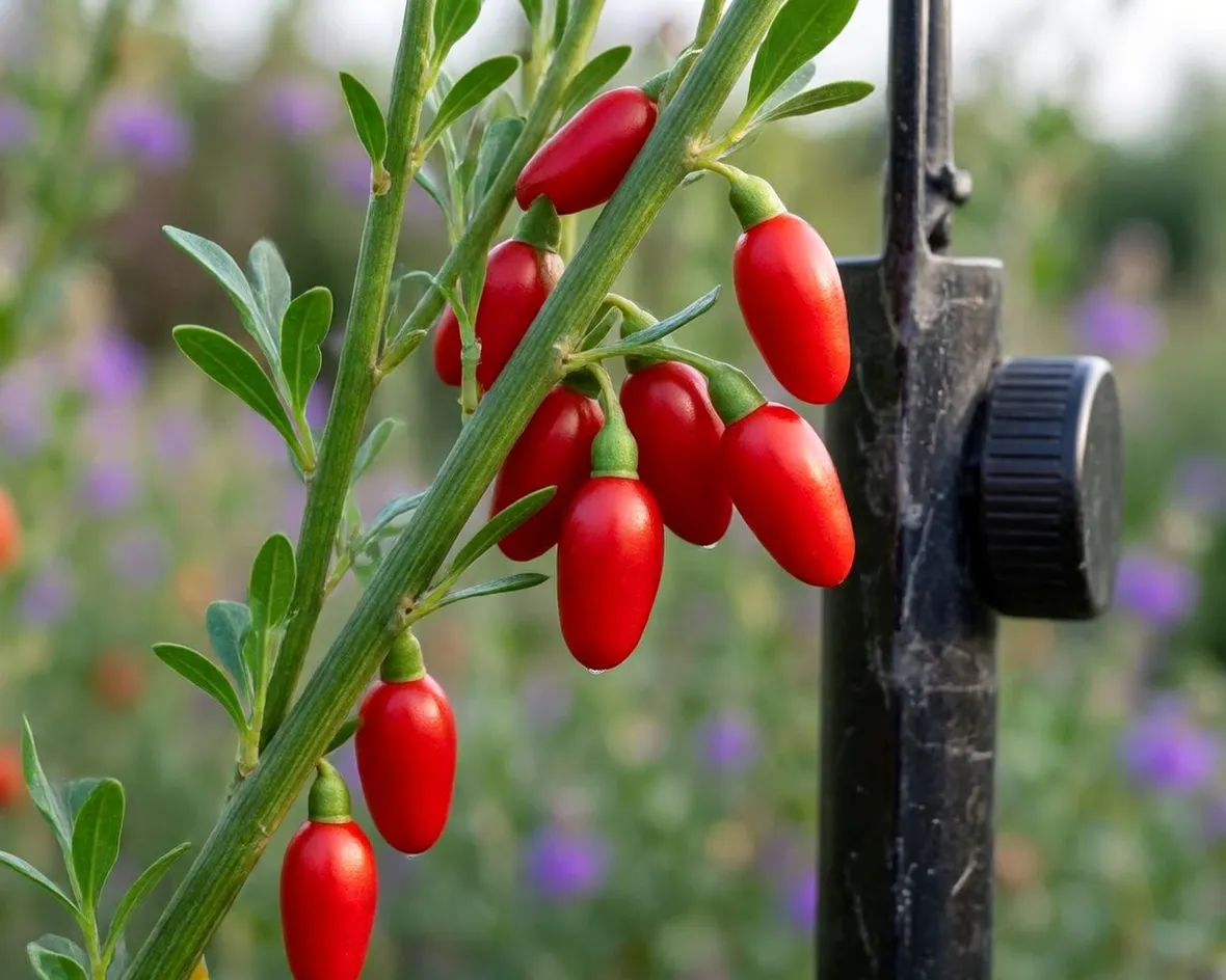 Piantagione di goji