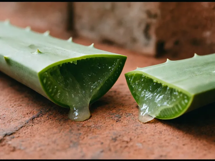 estrazione succo aloe