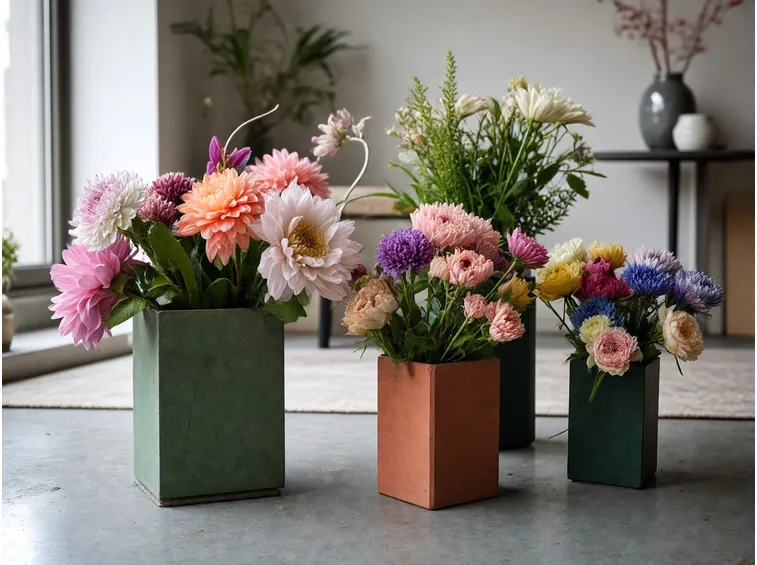Come fare una composizione floreale con fiori artificiali