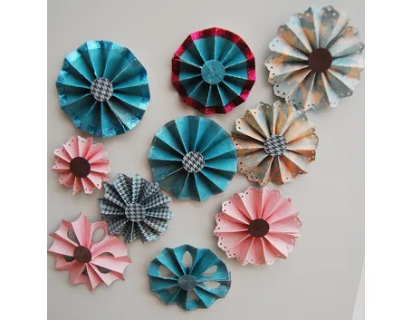 come fare fiori di carta