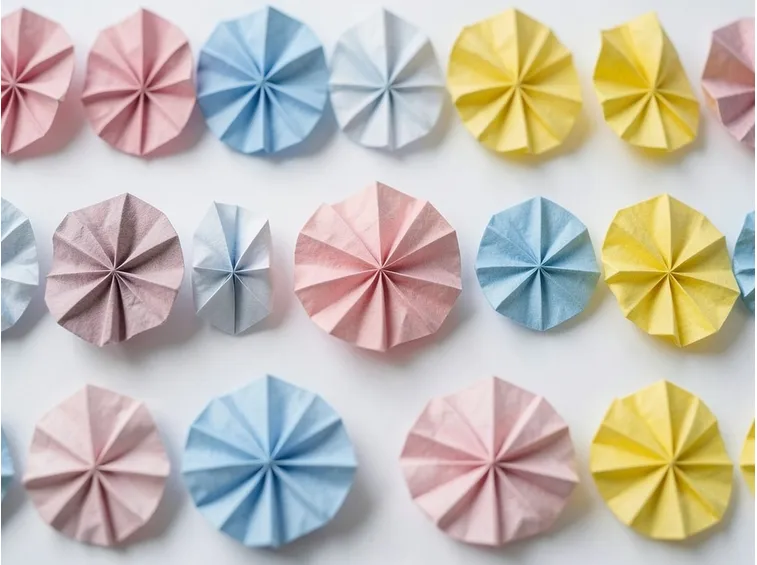 fiori carta origami