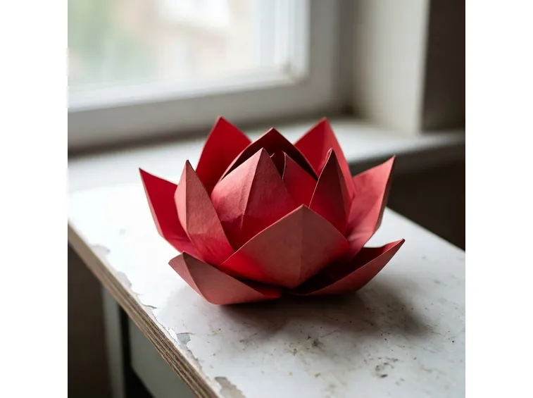 fiori carta origami