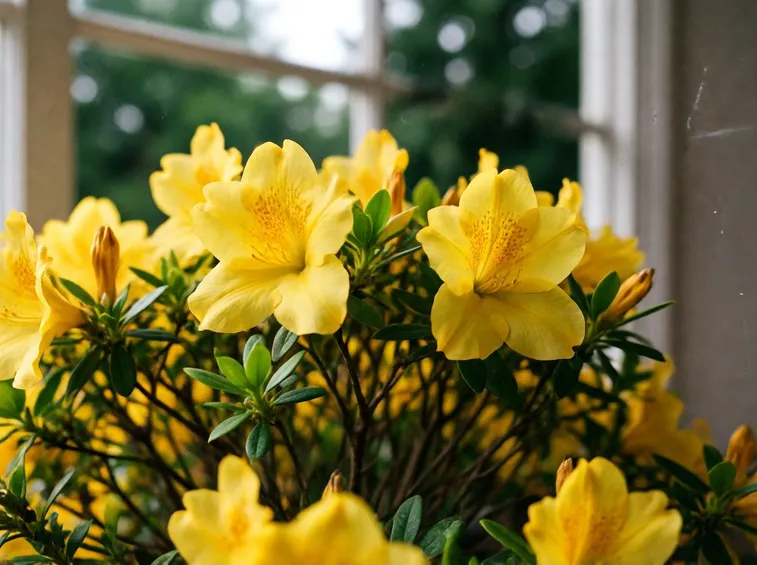 Azalea gialla: bellissimo fiore il cui significato è però negativo