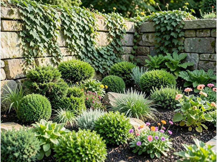 piante nel giardino roccioso