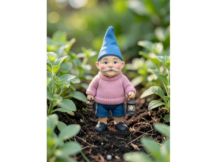 gnomo per giardino