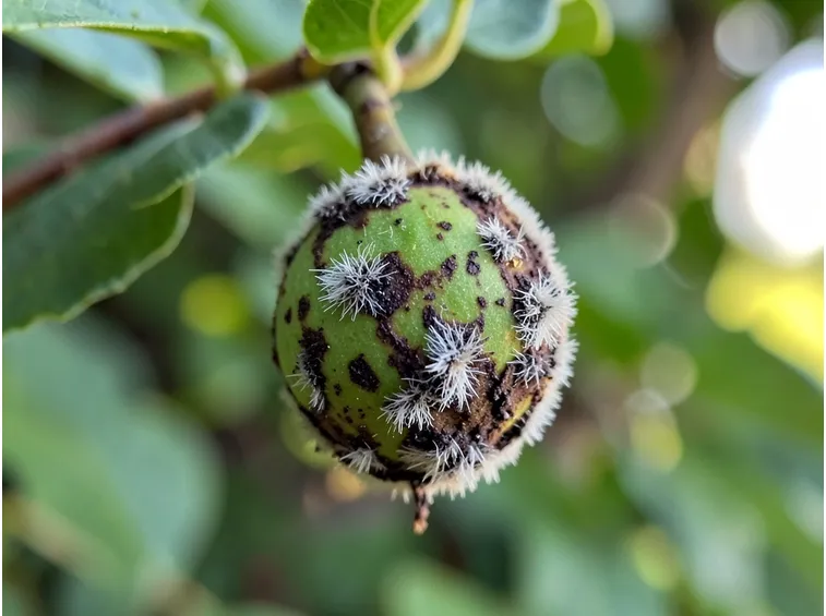 Frutto infetto monilia