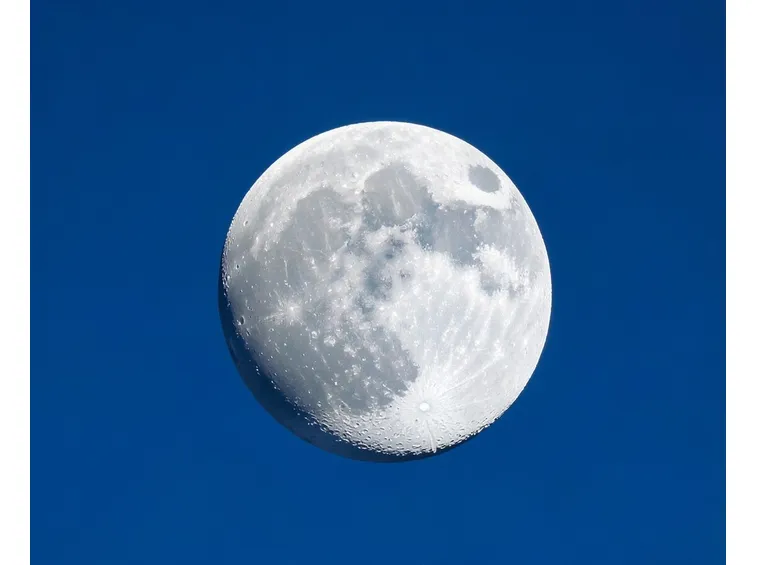 luna di giorno