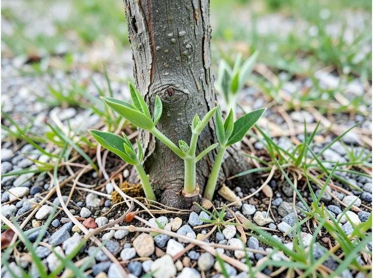 I polloni dell'albero di fico