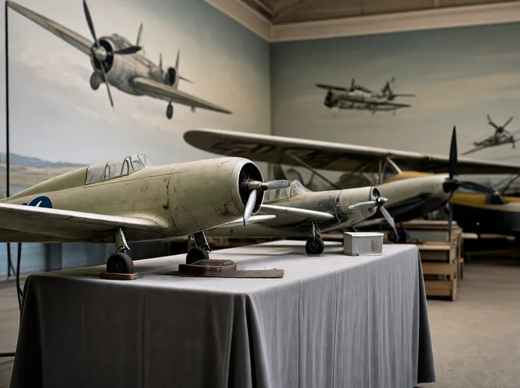 Una sala del Museo dell’aria