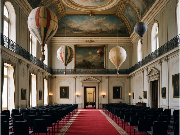 La sala delle mongolfiere