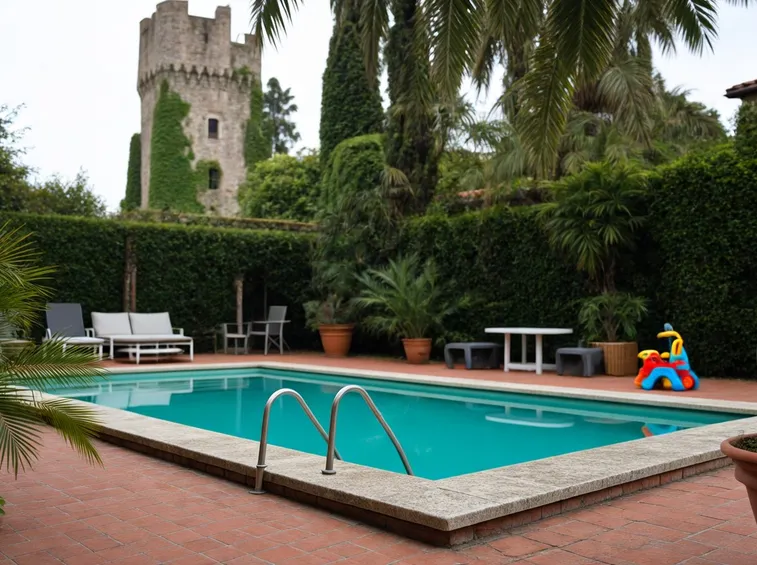 Piscina del Castello di Torcrescenza