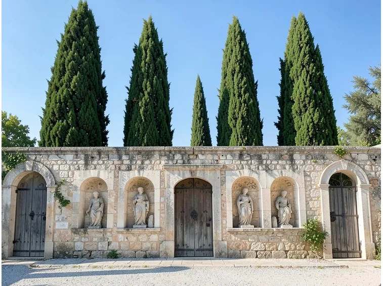 I cipressi di Giardino Giusti