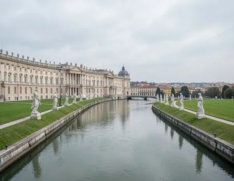 Reggia di Caserta: panorama.