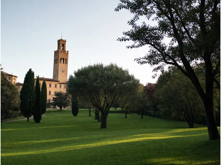 Vista sul giardino