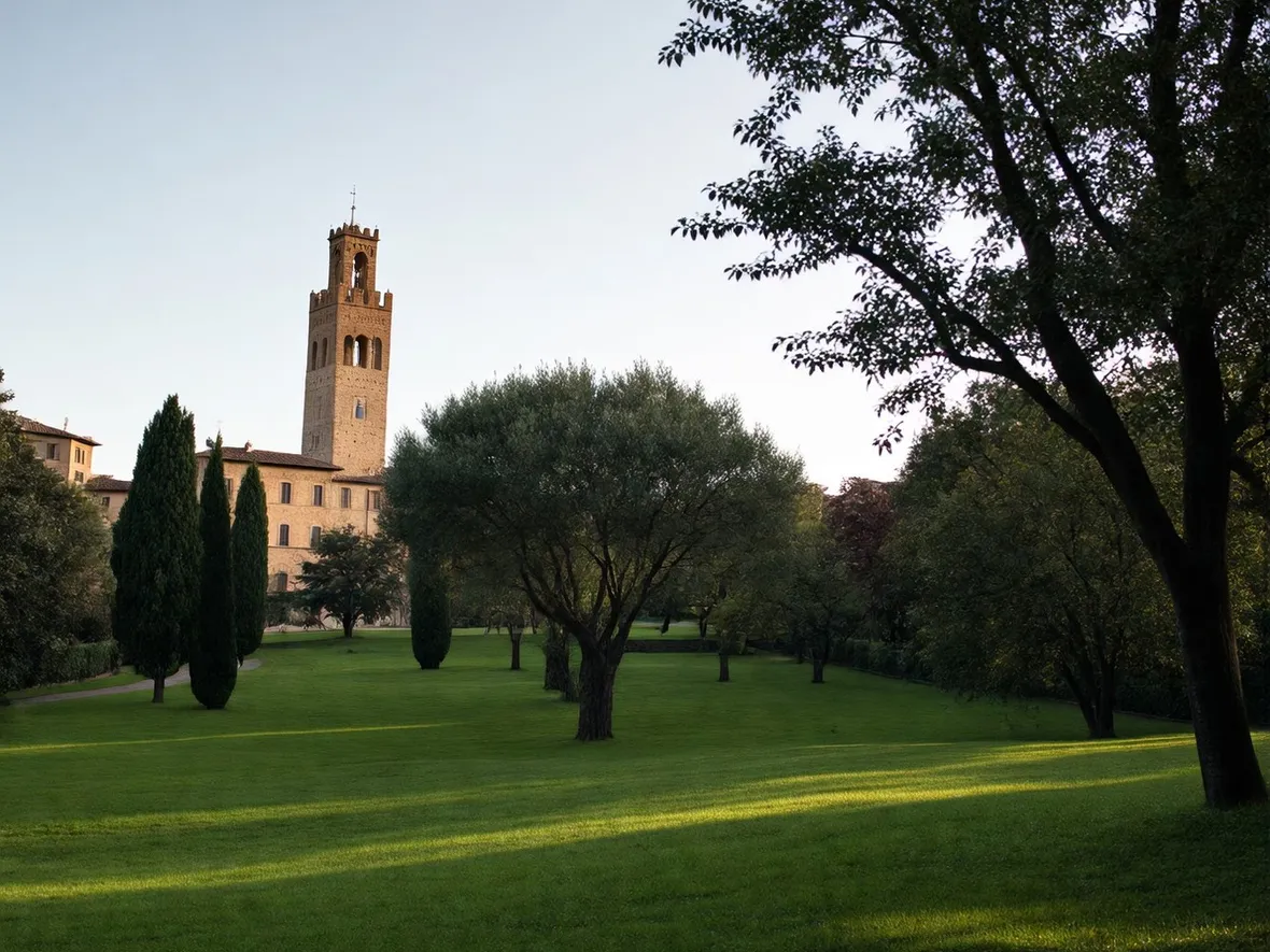 Vista sul giardino
