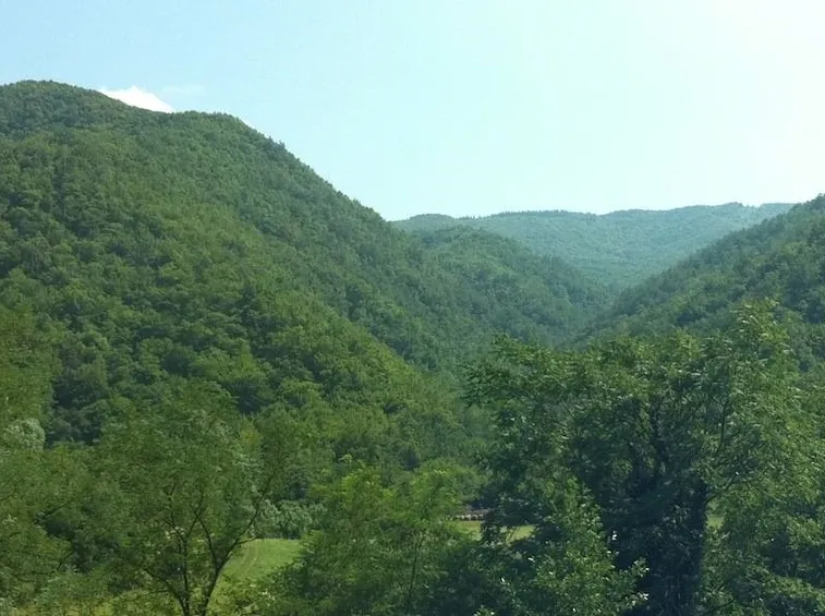 Panorama dell'Appennino Tosco-Emiliano