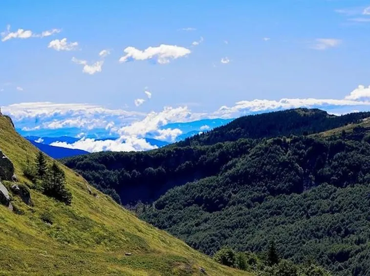 Panorama sul parco dell'Appennino