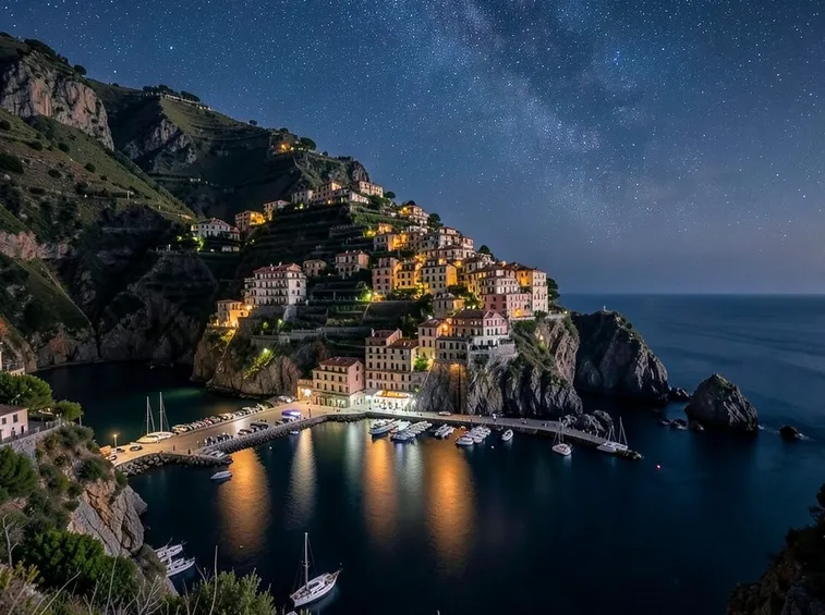 Scorcio dall'alto Parco Cinque Terre
