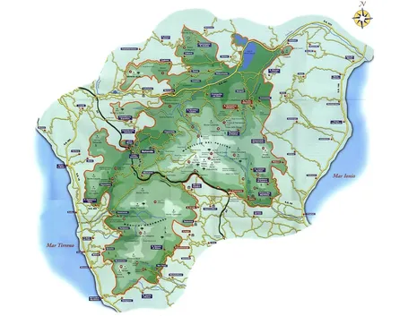 Mappa del parco
