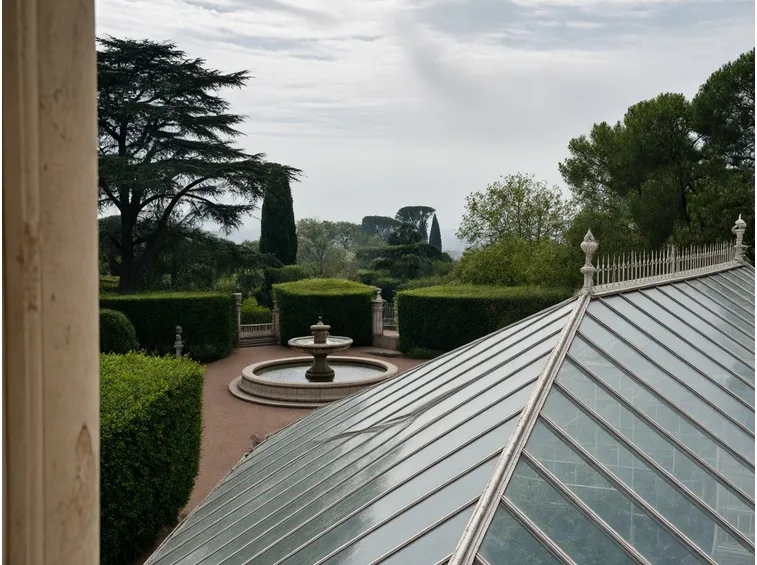 Uno scorcio del giardino botanico