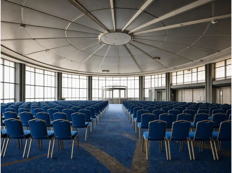 Interno del centro congressuale