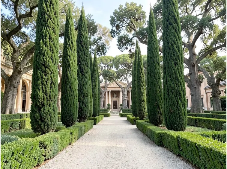 Rotonda dei cipressi.