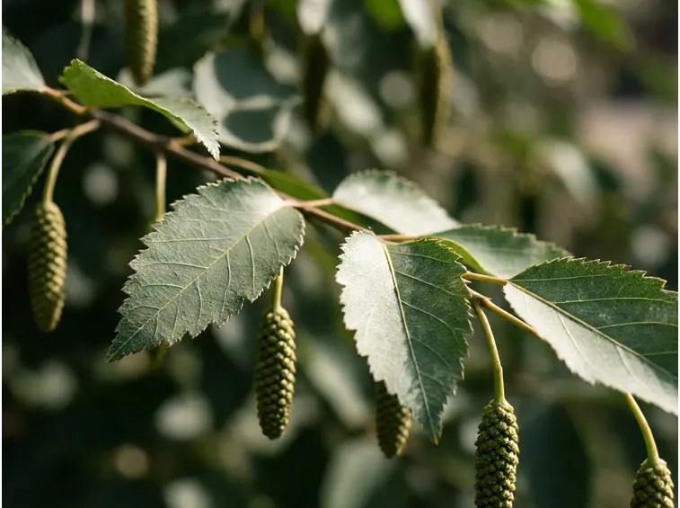 Ontano foglie