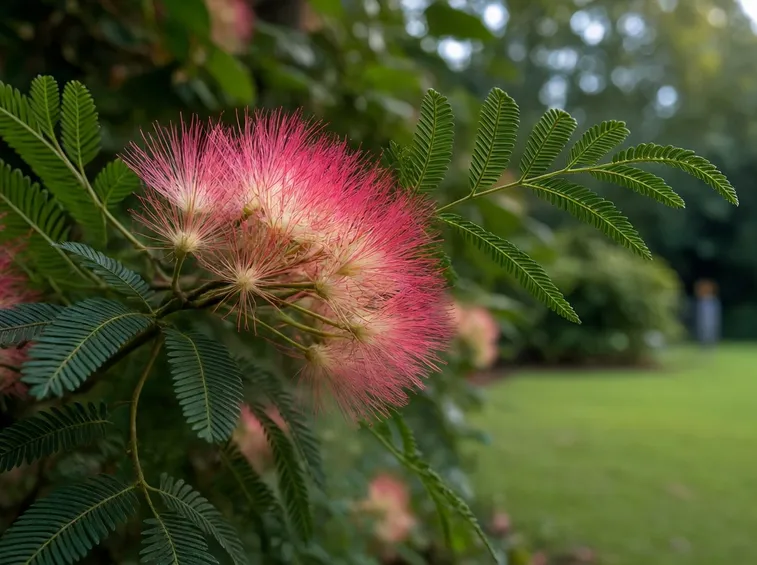 Fiori albizia julibrissin