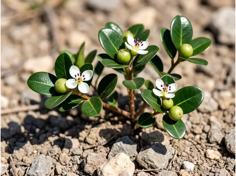 Pianta di capperi in produzione
