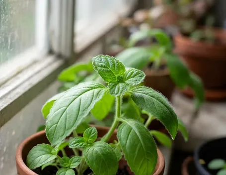 Pianta di menta romana