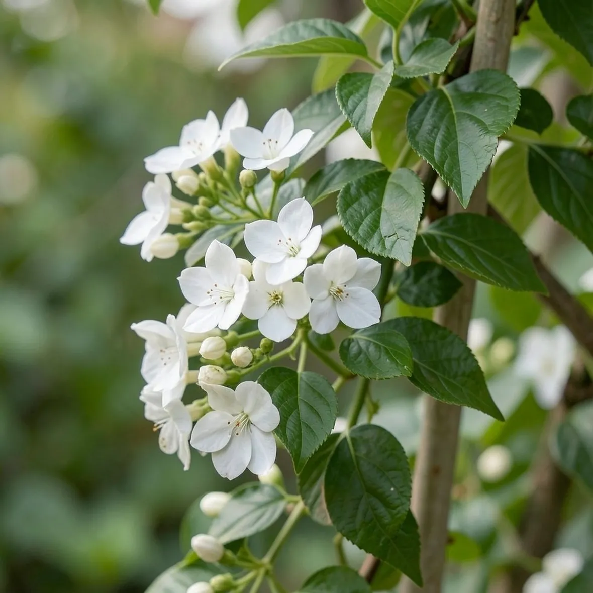 Jasminum a fiore grande