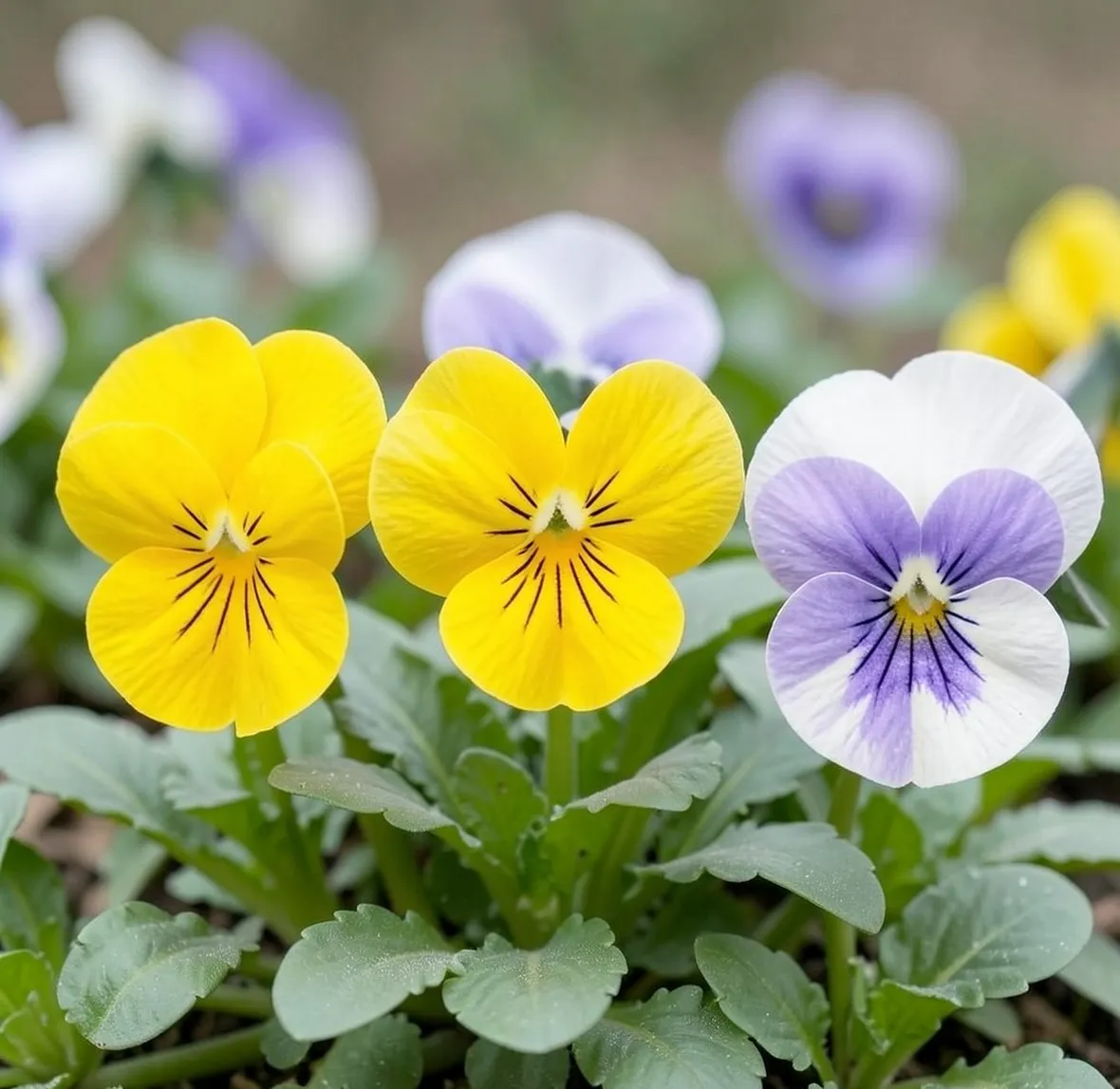 Viole del pensiero