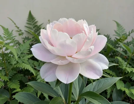 Bellissima peonia rosa