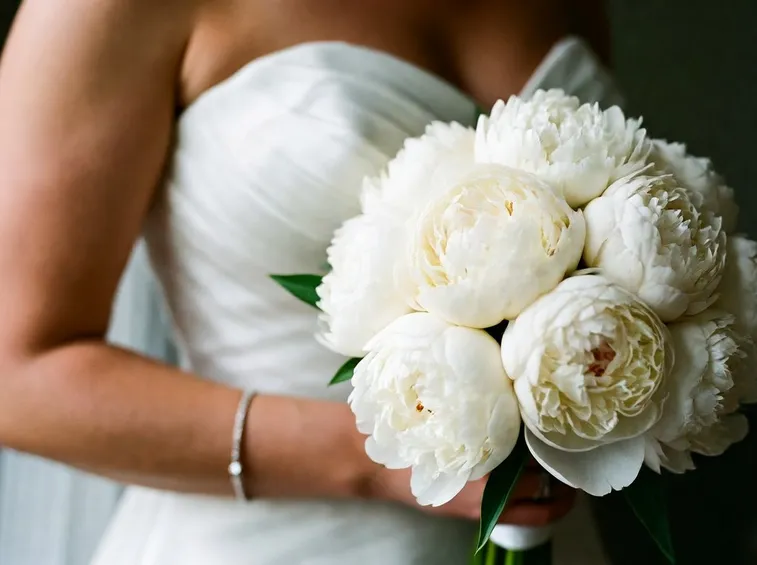 Bellissimo bouquet di peonie