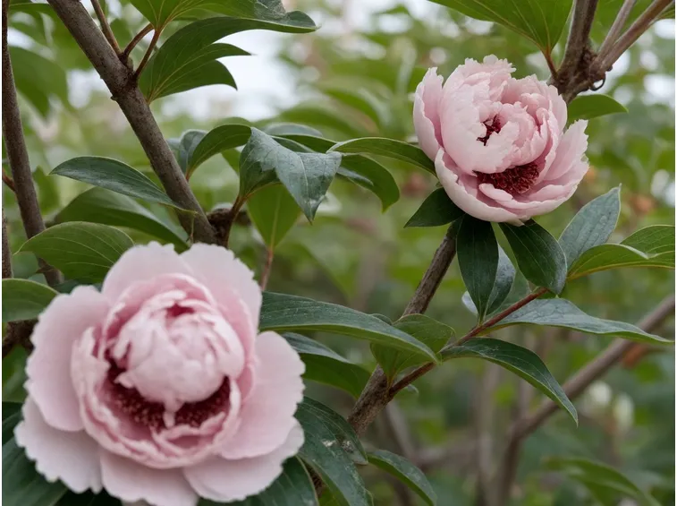Peonia arbustiva fiore