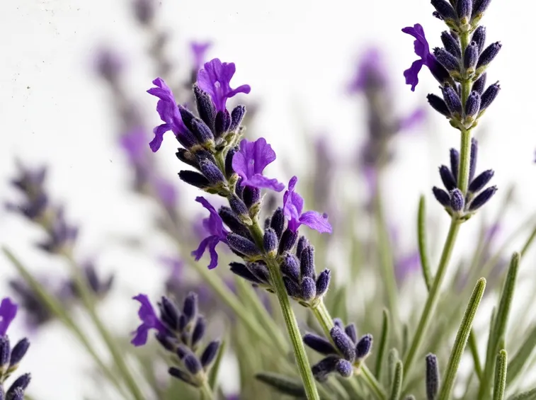 Una pianta spontanea di lavanda