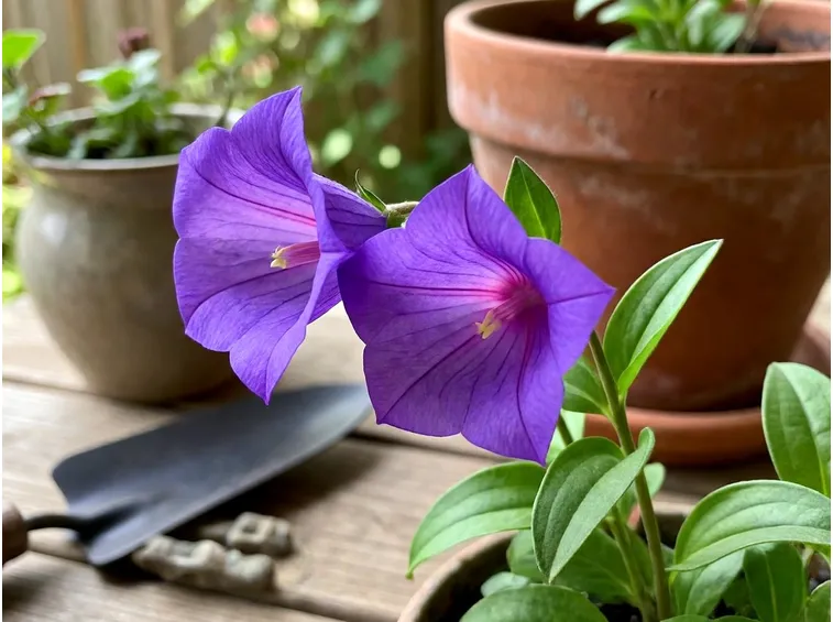Fiori pianta campanula