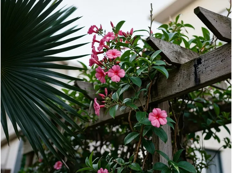 Mandevilla fiori