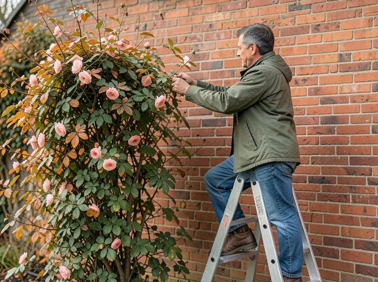 potare le rose