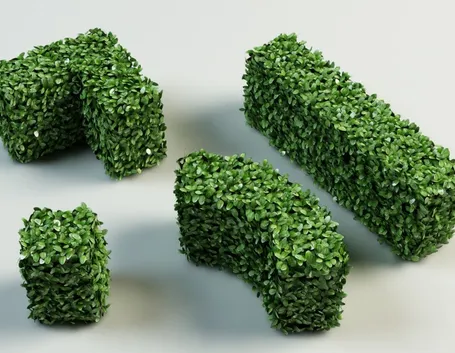 siepe sintetica 3D