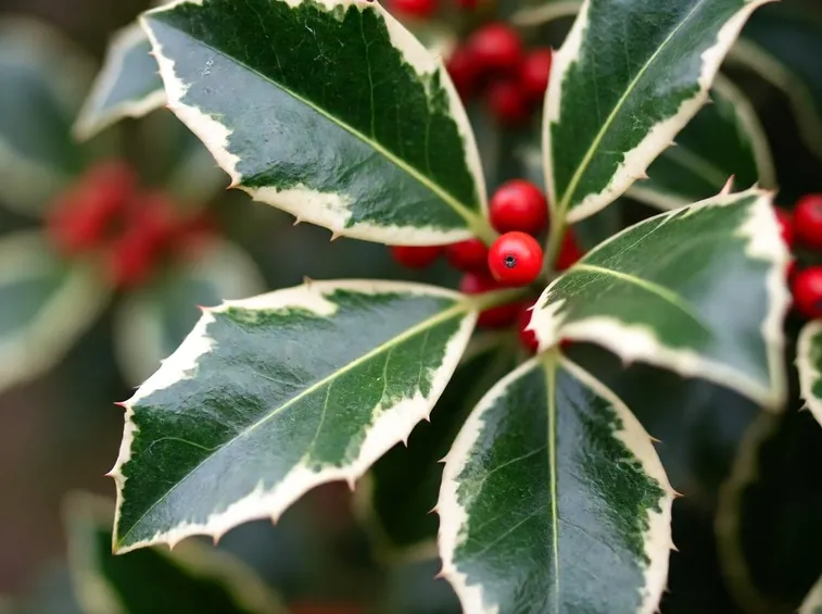 ilex aquifolium argentea marginata