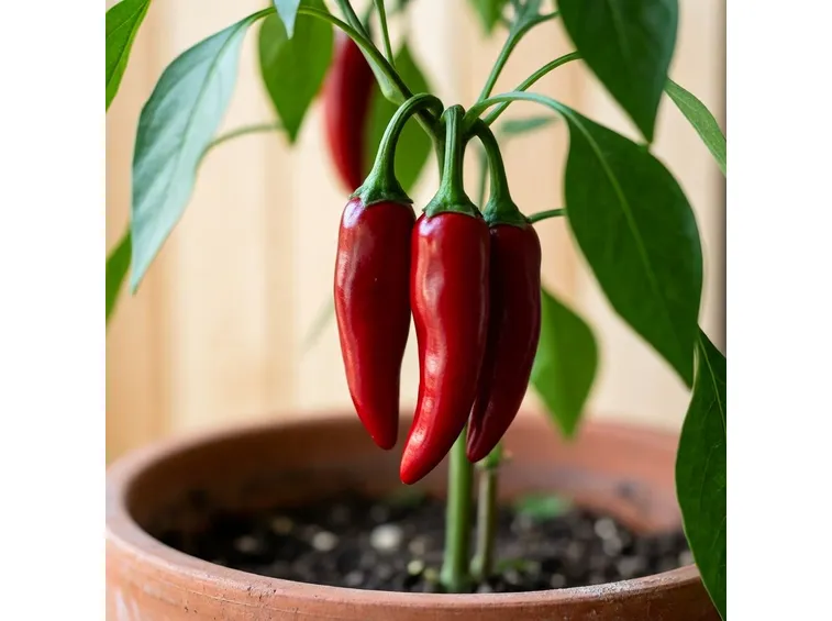 peperoncino in vaso