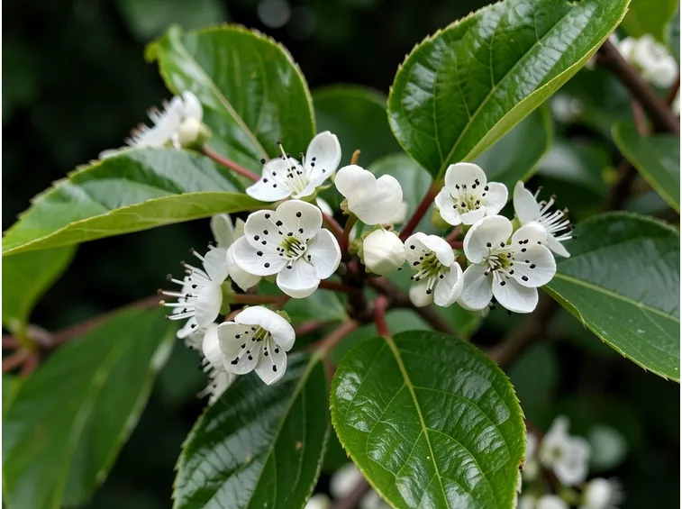 Pianta di kiwi in fiore