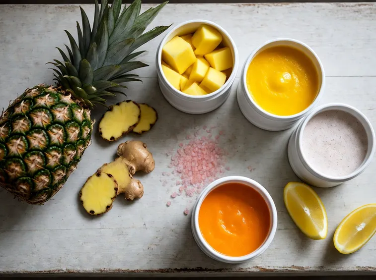 L'ananas è ricco di bromelina