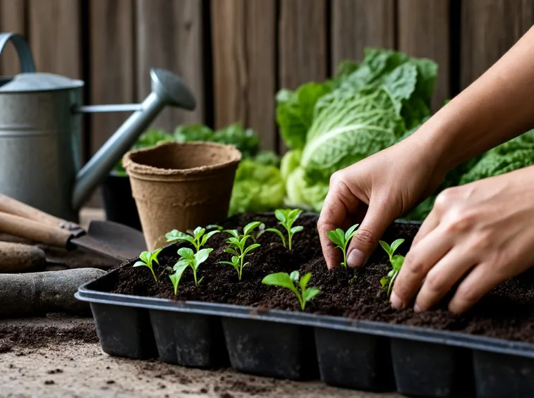 lavorare il terreno
